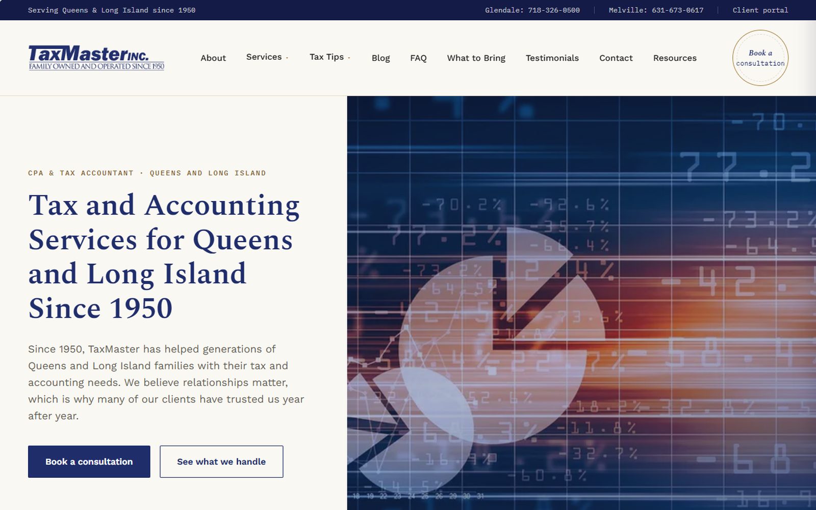 TaxMaster Inc. website